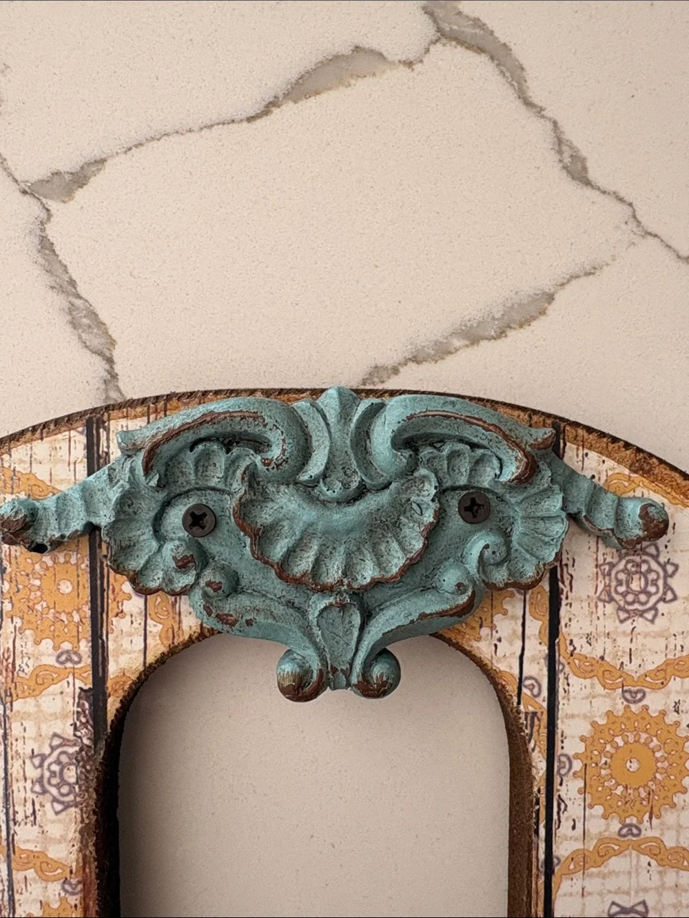 Decorative Letter “O” wood wall hanging
